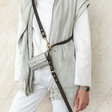 dog-leash-branni-multifunctional-infinity-leash-black-leather-gold-detail-lifestyle-combination-image-on-human-the-worthy-bone