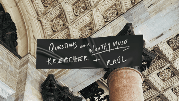Questions with a Worthy Muse: Kreacher and his Dog Dad, Raúl