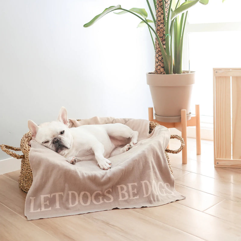 Let Dogs Be Dogs Blanket